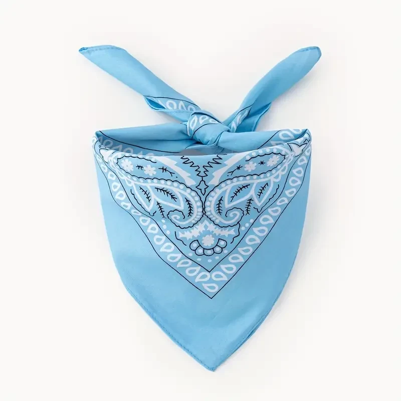 Women's Breathable Paisley Print Headband & Handkerchief - Sweat Absorbent Snug Fit, Vibrant Colors for Sports, Gym, Casual Outings, Gym Accessories, Sweatwicking Fabric