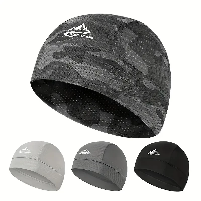 Quick Dry Cycling Cap Cooling Skull Cap Liner Outdoor Bike Sports Hat for MTB Men And Women Running Hat